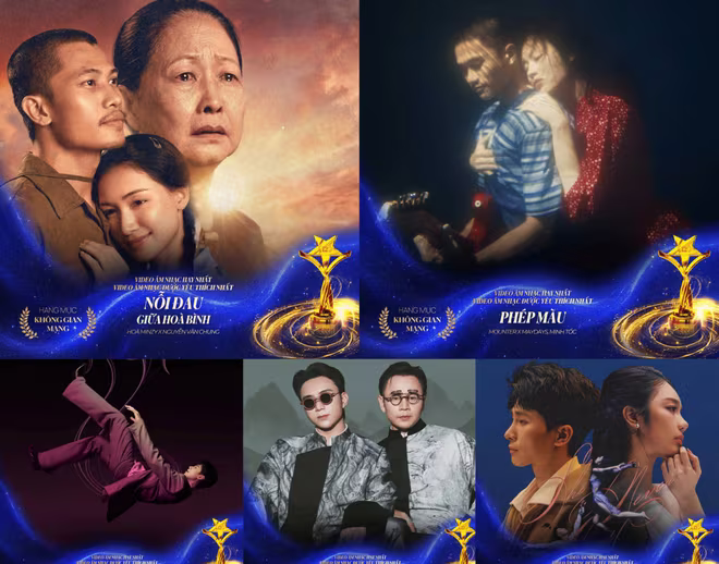 Những đề cử nổi bật cho hạng mục MV ca nhạc của giải &quot;Ngôi Sao Xanh 2025&quot;