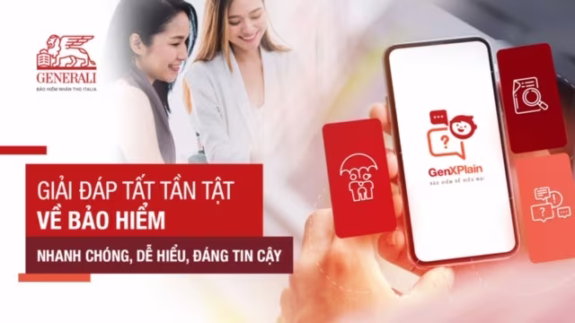 Generali ra mắt tính năng hỏi đáp về bảo hiểm “GenXPlain” cùng nhiều tiện ích mới ảnh 1 Generali ra mắt tính năng hỏi đáp về bảo hiểm “GenXPlain” cùng nhiều tiện ích mới ảnh 1