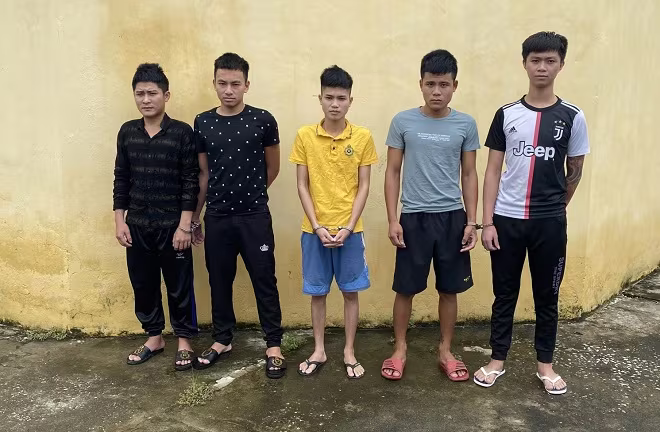 Các đối tượng bị tạm giam Các đối tượng bị tạm giam