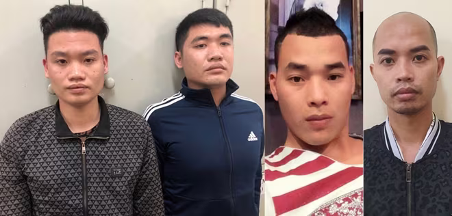 Các đối tượng bị bắt giữ Các đối tượng bị bắt giữ