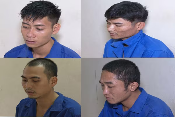 Các đối tượng cướp giật và tiêu thụ tài sản bị bắt giữ Các đối tượng cướp giật và tiêu thụ tài sản bị bắt giữ