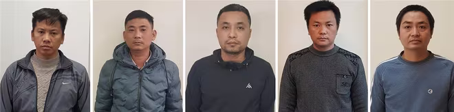 Nhóm đối tượng bị bắt Nhóm đối tượng bị bắt