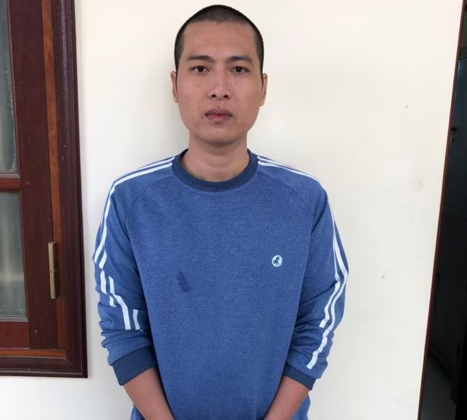 Đối tượng Đặng Văn Nhâm bị bắt giữ