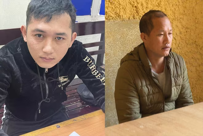 Hai đối tượng bị bắt giữ Hai đối tượng bị bắt giữ