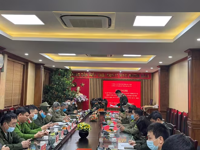Hội nghị gặp mặt chúc Tết và giao nhiệm vụ đối với lực lượng an ninh cơ sở nhân dịp Tết Nguyên đán Tân Sửu- 2021 Hội nghị gặp mặt chúc Tết và giao nhiệm vụ đối với lực lượng an ninh cơ sở nhân dịp Tết Nguyên đán Tân Sửu- 2021