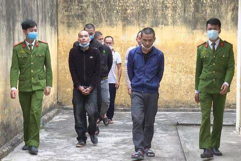 Các đối tượng bị bắt giữ