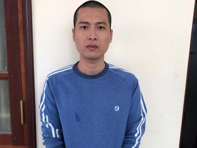 Đối tượng Đặng Văn Nhâm bị bắt giữ