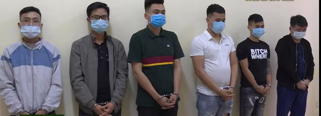 Các đối tượng bị bắt giữ