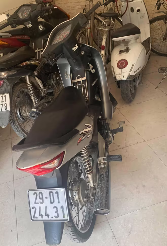 Phương tiện đối tượng sử dụng đi cướp giật Phương tiện đối tượng sử dụng đi cướp giật