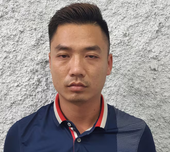 Đối tượng Đỗ Doãn Ngọc bị bắt giữ