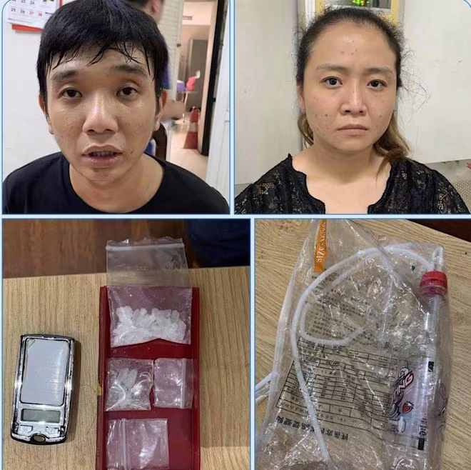 Các đối tượng bị bắt giữ