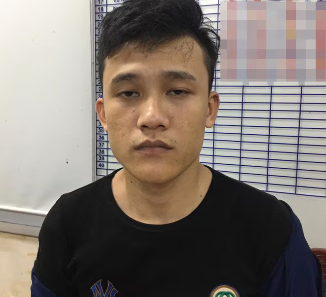 Đối tượng Võ Văn Huy bị bắt giữ Đối tượng Võ Văn Huy bị bắt giữ