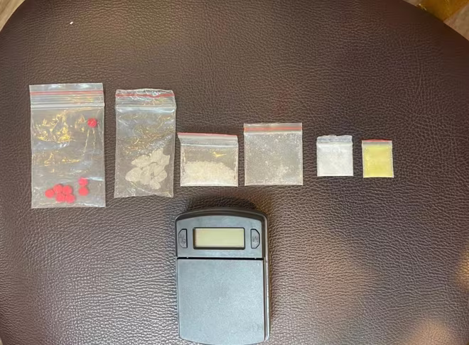 Các tang vật bị thu giữ