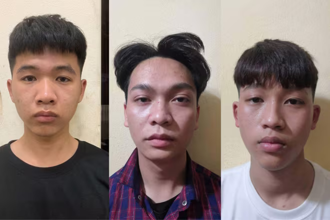 Nhóm đối tượng bị bắt giữ Nhóm đối tượng bị bắt giữ