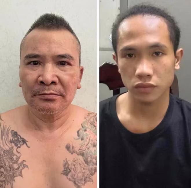 Hai đối tượng bị bắt giữ Hai đối tượng bị bắt giữ