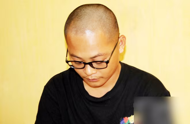 Lâm Văn Nam tại cơ quan công an Lâm Văn Nam tại cơ quan công an