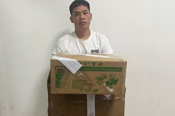 Đối tượng Nguyễn Văn Hà bị bắt giữ Đối tượng Nguyễn Văn Hà bị bắt giữ