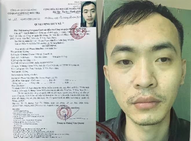 Quyết định truy nã Phạm Hữu Đức