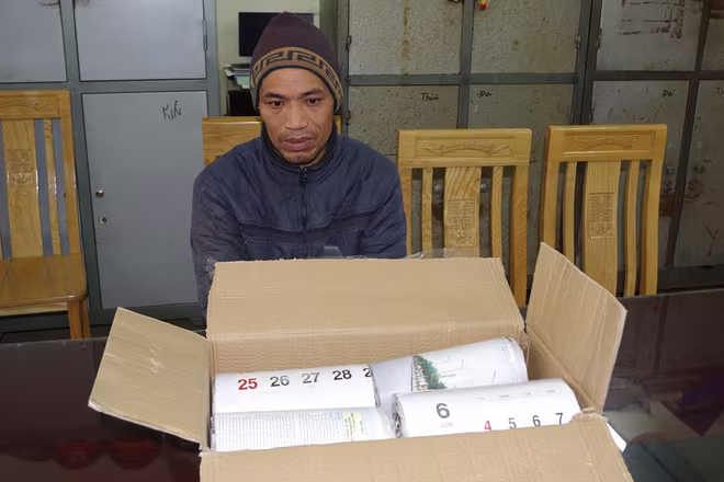 Đối tượng sản xuất pháo nổ bị bắt giữ Đối tượng sản xuất pháo nổ bị bắt giữ