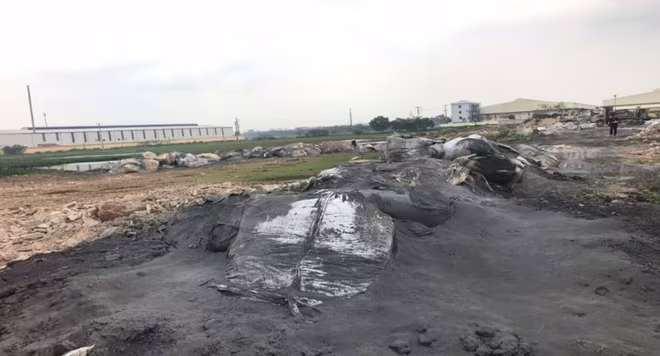 Hiện trường nơi xảy ra vụ việc Hiện trường nơi xảy ra vụ việc