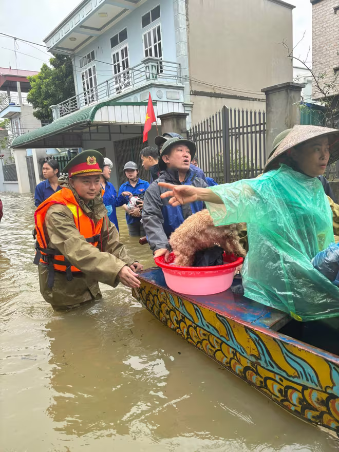 Nỗ lực của lực lượng Công an huyện Quốc Oai trong bảo vệ nhân dân trước trận ngập lụt lịch sử Nỗ lực của lực lượng Công an huyện Quốc Oai trong bảo vệ nhân dân trước trận ngập lụt lịch sử