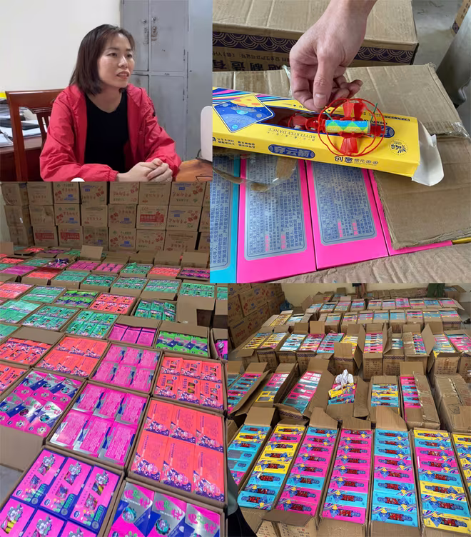 Các tang vật bị thu giữ Các tang vật bị thu giữ