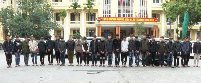Nhóm đối tượng gây rối trật tự công cộng