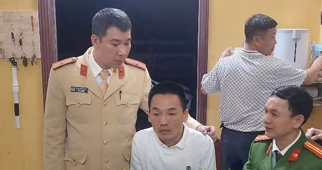 Đối tượng Hoàng Văn Thường bị bắt giữ Đối tượng Hoàng Văn Thường bị bắt giữ