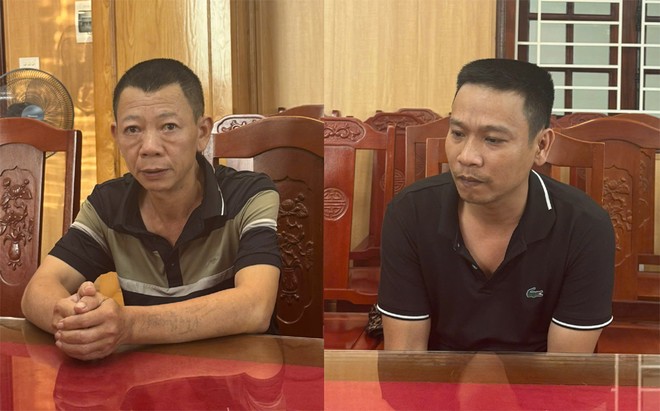 Hai đối tượng bị bắt giữ