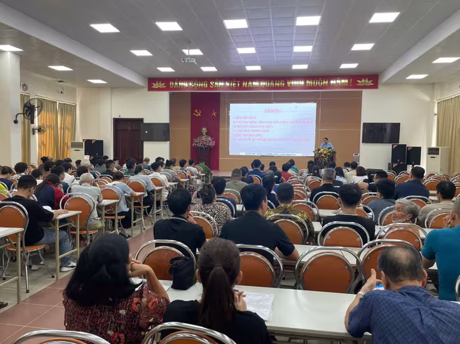 Hướng dẫn các kỹ năng an toàn phòng cháy cho gần 500 cơ sở trên địa bàn phường Kim Liên- Ảnh 1.