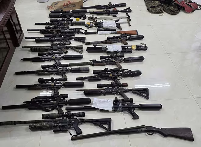 Các tang vật của vụ án Các tang vật của vụ án