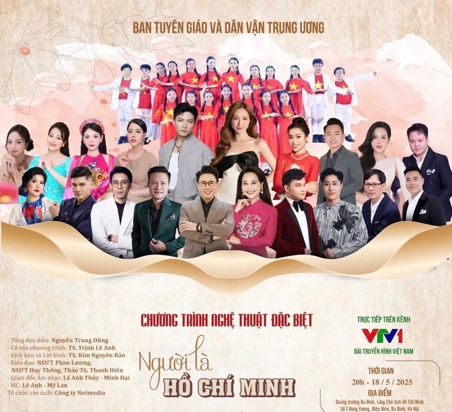Chương trình nghệ thuật đặc biệt “Người là Hồ Chí Minh” ảnh 1