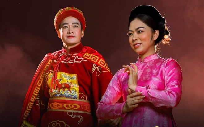 NSƯT Tuấn Tài và nghệ sĩ tài năng trẻ Hà Thảo sẽ vào vai Trương Viên và Thị Phương