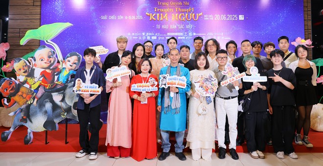 Đoàn phim “Trạng Quỳnh nhí: Truyền thuyết Kim Ngưu” ra mắt tối 12-6 tại Hà Nội