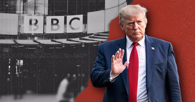 Tổng thống Mỹ Donald Trump thông báo sẽ khởi kiện Đài truyền hình BBC đòi bồi thường từ 1 đến 5 tỷ USD Tổng thống Mỹ Donald Trump thông báo sẽ khởi kiện Đài truyền hình BBC đòi bồi thường từ 1 đến 5 tỷ USD