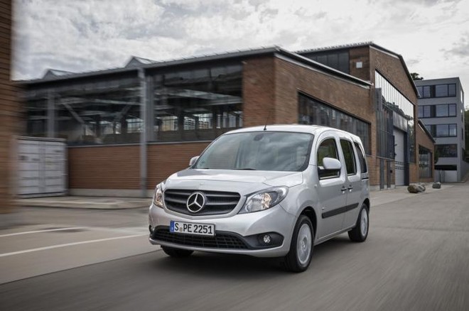 Mercedes trình làng Citan Crewbus 2014 ảnh 1 Mercedes trình làng Citan Crewbus 2014 ảnh 1
