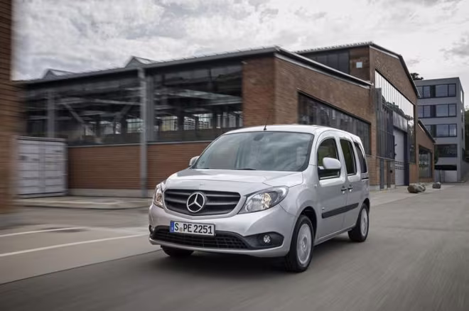Mercedes trình làng Citan Crewbus 2014 ảnh 1 Mercedes trình làng Citan Crewbus 2014 ảnh 1