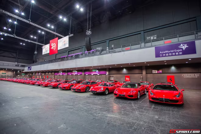 Lễ kỉ niệm hoành tráng 30 năm Ferrari đến Hồng Kông ảnh 3 Lễ kỉ niệm hoành tráng 30 năm Ferrari đến Hồng Kông ảnh 3