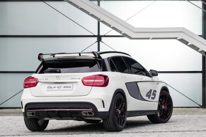 Mercedes GLA 45 AMG concept: Trẻ trung và năng động ảnh 3 Mercedes GLA 45 AMG concept: Trẻ trung và năng động ảnh 3