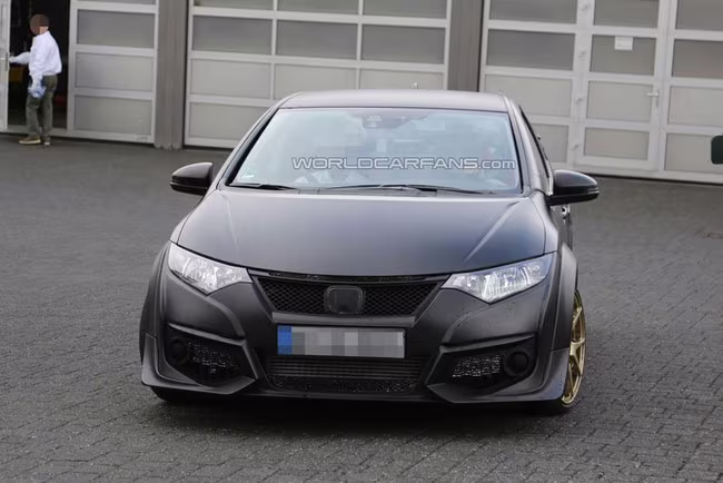 Bắt gặp Honda Civic Type R bản sản xuất trên đường thử ảnh 3