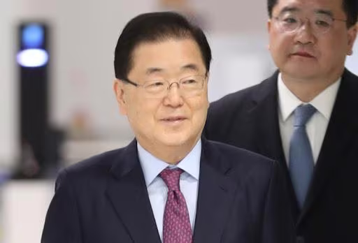 Ngoại trưởng Hàn Quốc Chung Eui-yong tin tưởng có thể phối hợp cùng Mỹ trong vấn đề Triều Tiên Ngoại trưởng Hàn Quốc Chung Eui-yong tin tưởng có thể phối hợp cùng Mỹ trong vấn đề Triều Tiên