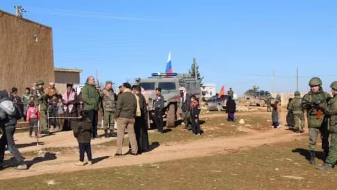 Lực lượng Nga được nhìn thấy hiện diện ở Raqqa, ngày 31-8-2020 Lực lượng Nga được nhìn thấy hiện diện ở Raqqa, ngày 31-8-2020