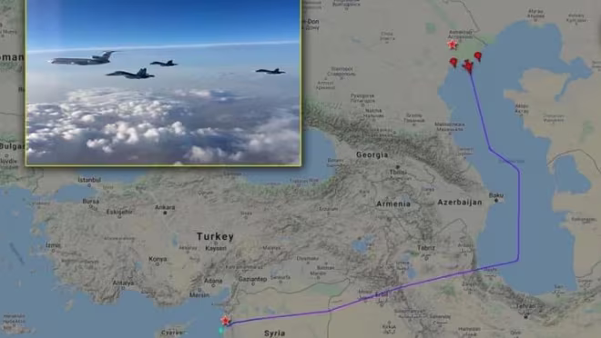 Nga triển khai 4 chiến đấu cơ Su-34 tới Syria Nga triển khai 4 chiến đấu cơ Su-34 tới Syria