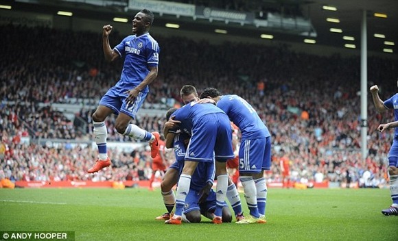 Gerrard sai lầm, Liverpool thua nghiệt ngã trước Chelsea ảnh 5 Gerrard sai lầm, Liverpool thua nghiệt ngã trước Chelsea ảnh 5