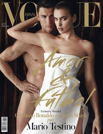 Lộ toàn bộ ảnh nóng của Ronaldo và Irina Shayk trên Vogue ảnh 1 Lộ toàn bộ ảnh nóng của Ronaldo và Irina Shayk trên Vogue ảnh 1