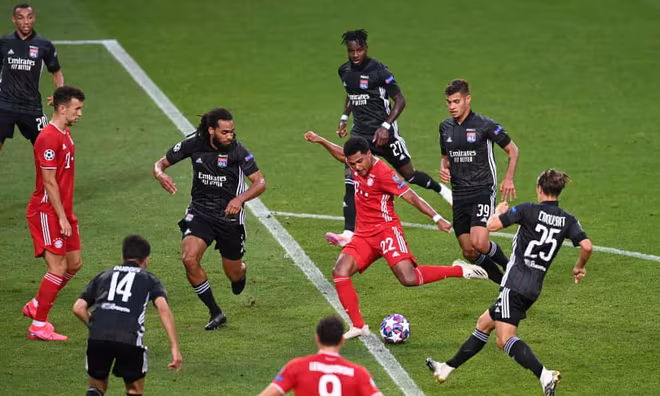 Gnabry lập tuyệt phẩm mở tỉ số Gnabry lập tuyệt phẩm mở tỉ số