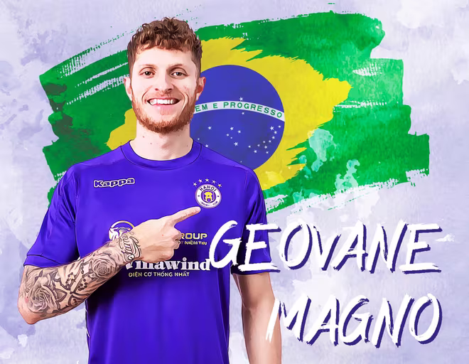 Hà Nội FC giới thiệu tân binh Geovane Magno Hà Nội FC giới thiệu tân binh Geovane Magno
