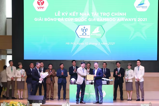 Bamboo Airways đồng hành cùng cúp Quốc gia năm thứ ba liên tiếp Bamboo Airways đồng hành cùng cúp Quốc gia năm thứ ba liên tiếp