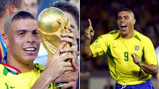 Ronaldo và kiểu tóc kỳ quái khi vô địch World Cup 2002 Ronaldo và kiểu tóc kỳ quái khi vô địch World Cup 2002