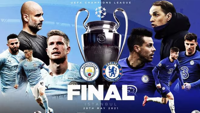 Trận chung kết Champions League giữa Man City và Chelsea chuyển đến Porto (Bồ Đào Nha) thay vì Istanbul (Thổ Nhĩ Kỳ) Trận chung kết Champions League giữa Man City và Chelsea chuyển đến Porto (Bồ Đào Nha) thay vì Istanbul (Thổ Nhĩ Kỳ)